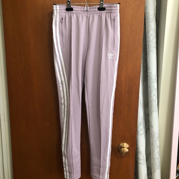 Adidas Track Pants - Lavender XS - Picture 3 of 6